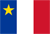 The Acadian flag